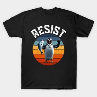 Resist-Penguin T-Shirt